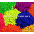 Fluoreszenzpigment in Farbe, Drucktinte verwendet